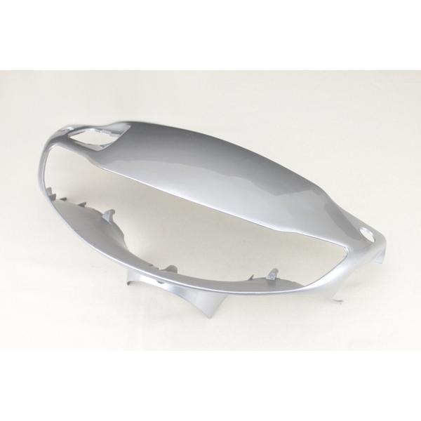 LiveDio ZX AF34 AF35 1型 ヘッドライトカバー 銀 ライブディオ