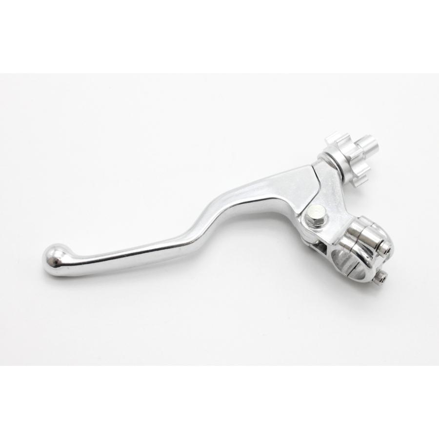 YZ65 YZ80 YZ85 クラッチレバー/クラッチホルダー セット 銀 ワイヤー