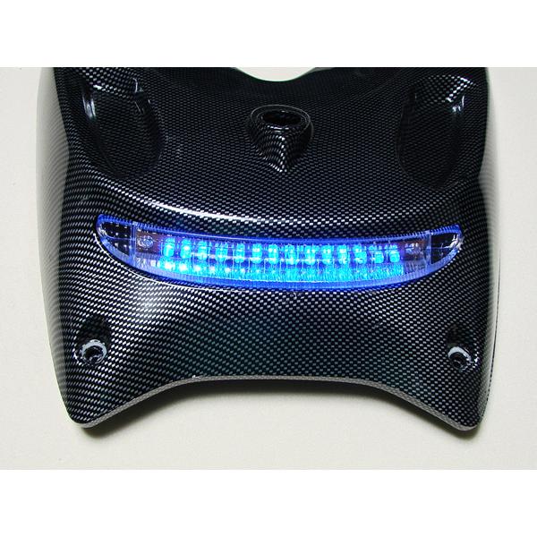 sa16j 5su リモコンジョグ エボ ZR 社外LEDテールランプ JOG ZRエボ SA16J リアスポイラー用LED 青 リモコンジョグ
