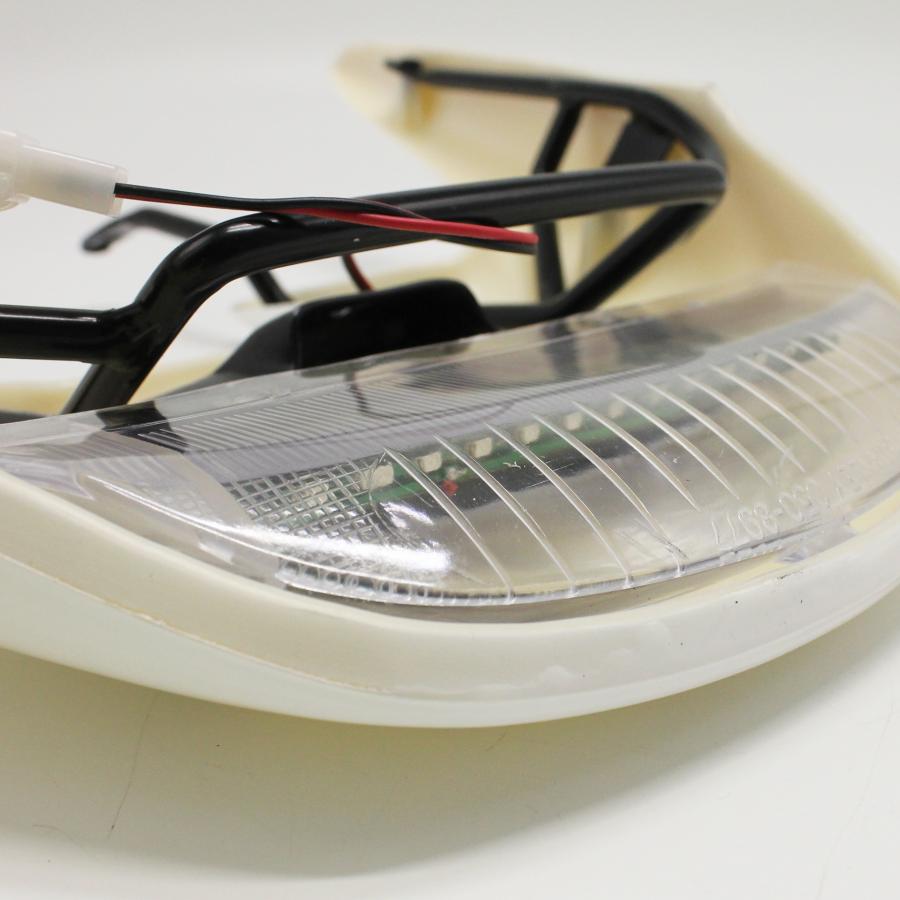 ライブディオZX AF35 AF34 リアスポイラーLEDセット 白 LiveDio