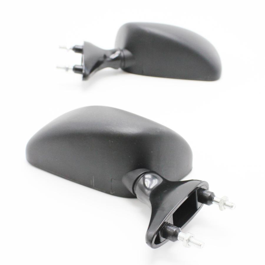 新品 TZR250 3MA 純正タイプ 黒 バックミラー左右セット ブラック