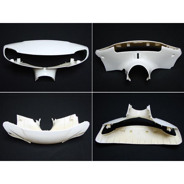 リモコンジョグZRエボ SA16Jヘッドライトカバー 白 ヘッドライトカウル