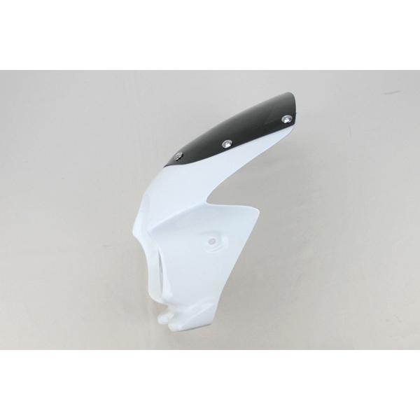 Dトラッカー125 KLX250ヘッドライトカウル 白 KDX125SR KSR110 KDX250