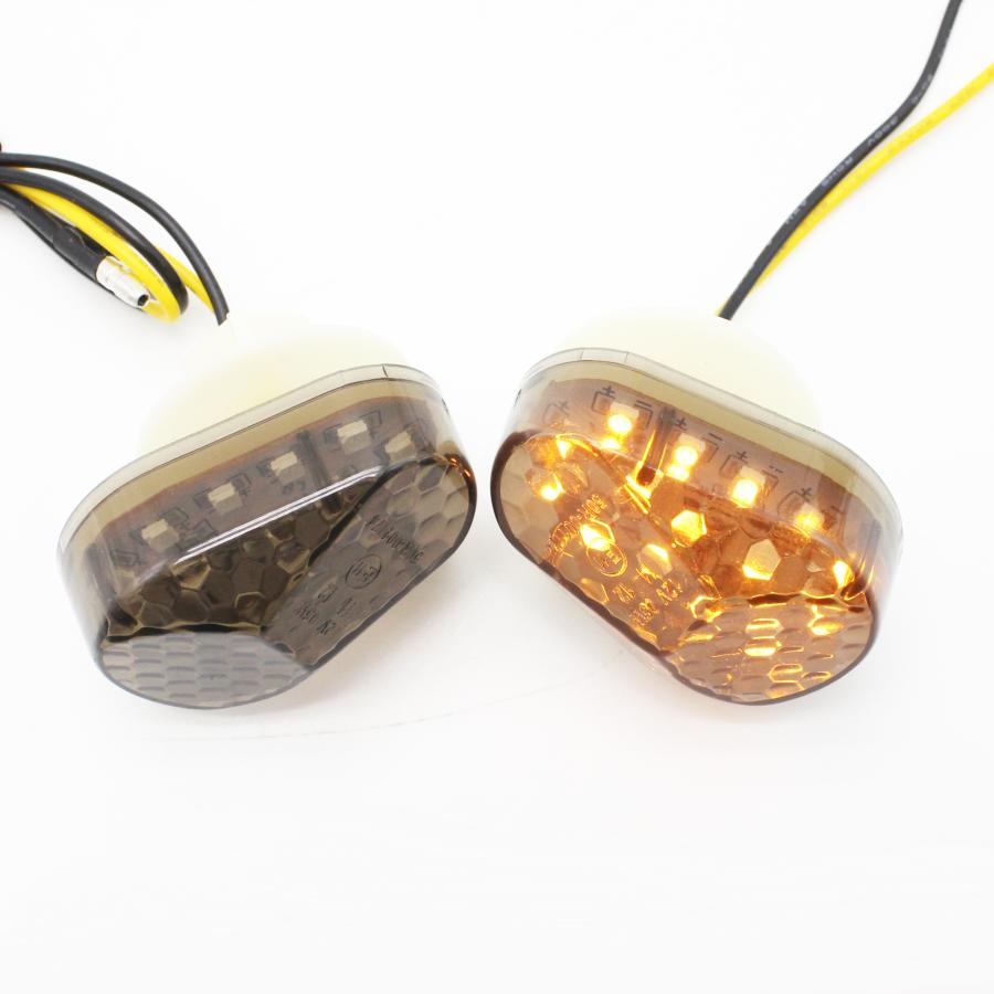 送料無料!! 埋め込み エアロLEDスモークウインカー 2個 ZX-10R