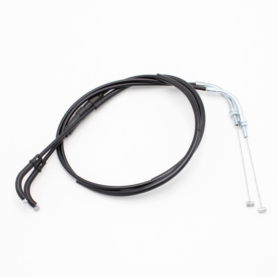 ヤーヤー XJR400/S/R 〜97年 4HM スロットルワイヤー2本 プラス10cmロング