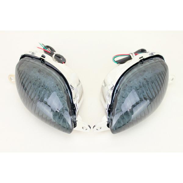 新品 GSX1300R隼 GW71A スモーク LEDフロントウインカー 99-07年