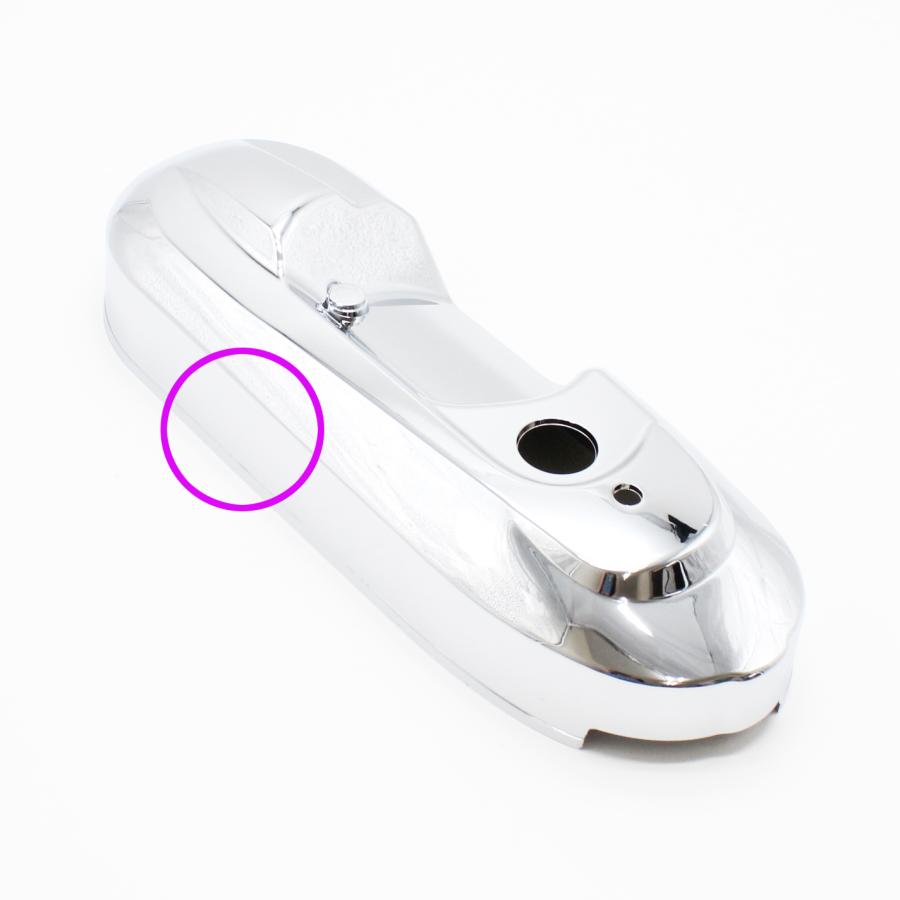 お得な訳あり品!! JOG ジョグZR アプリオ メッキ クランクケースカバー