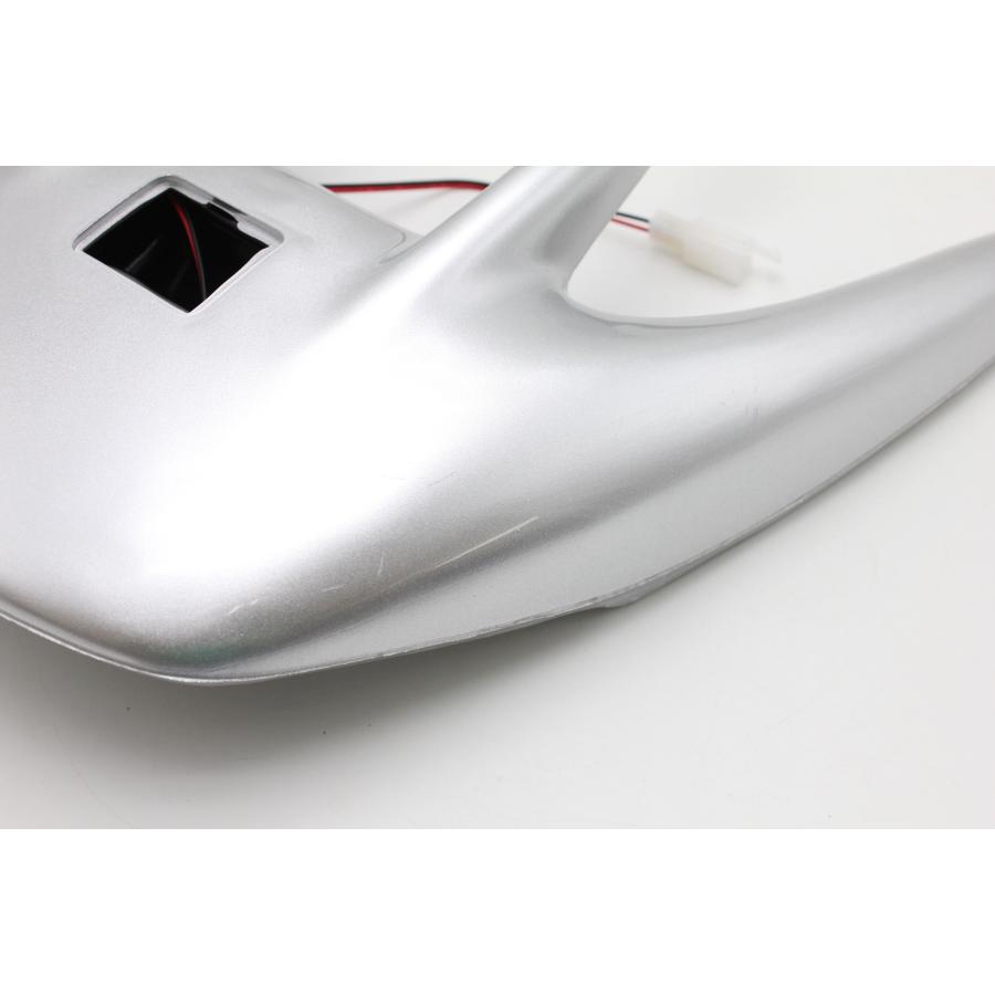 LiveDio ZX AF34 AF35 LEDリアスポイラーセット 銀 ライブディオ LiveDio ZX AF34 AF35 LEDリアスポイラーセット 銀 ライブディオ