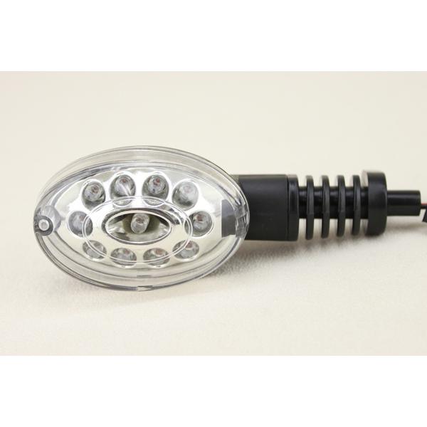 Ninja250R バイク用 ウインカー 左右セット クリアレンズ NINJA250R リアLEDクリアウインカー左右セット 白 ニンジャ250R LED