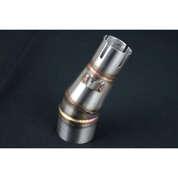 NINJA250R EX250L EX250K 純正エキパイ用変換アダプター サイレンサー