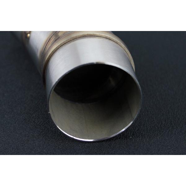 NINJA250R EX250L EX250K 純正エキパイ用変換アダプター サイレンサー