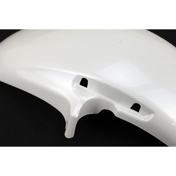 CB400SF NC39 VTEC フロントフェンダー パール白 CB400SB NC42 Revo
