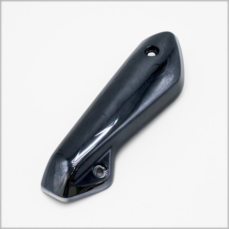 アドレスv125g 純正マフラー　1 黒い金属製マフラー アドレスV125G 黒メッキ マフラーガード マフラーカバー ADDRESS V125