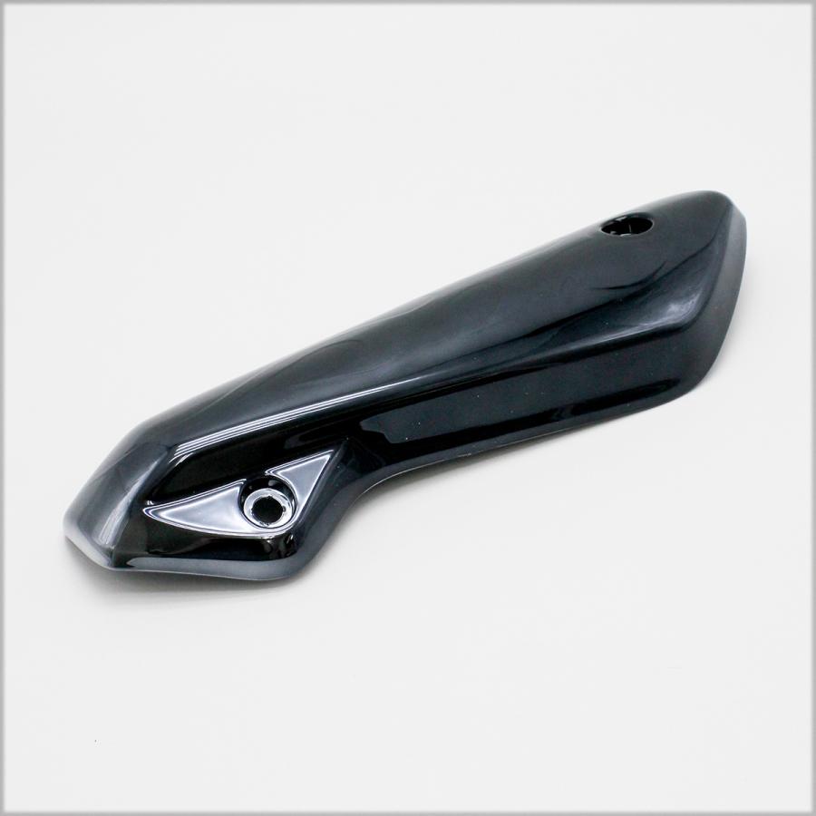 アドレスV125G 黒メッキ マフラーガード マフラーカバー ADDRESS V125