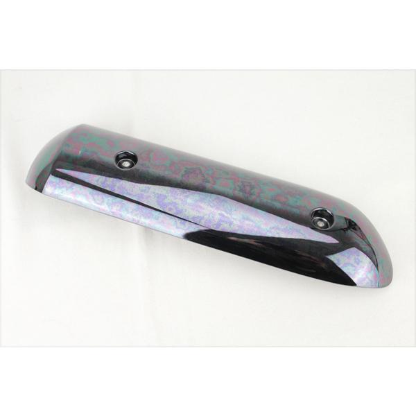 スマートディオZ4 AF56 AF57 AF62 AF63 黒メッキ マフラーガードZOOMER