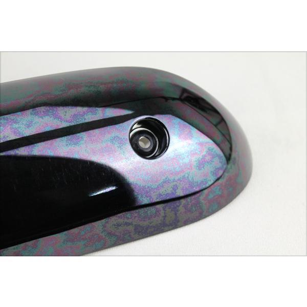 スマートディオZ4 AF56 AF57 AF62 AF63 黒メッキ マフラーガードZOOMER