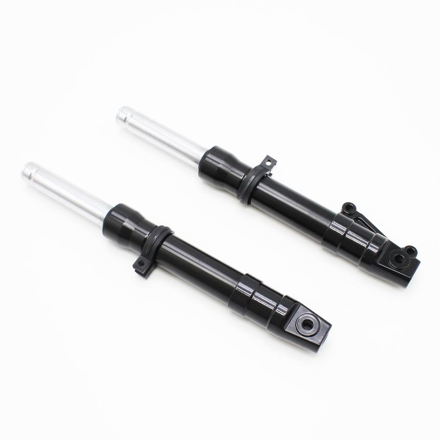 ディスクブレーキ用 フロントフォーク 27mm 黒 ライブディオ ZX AF35