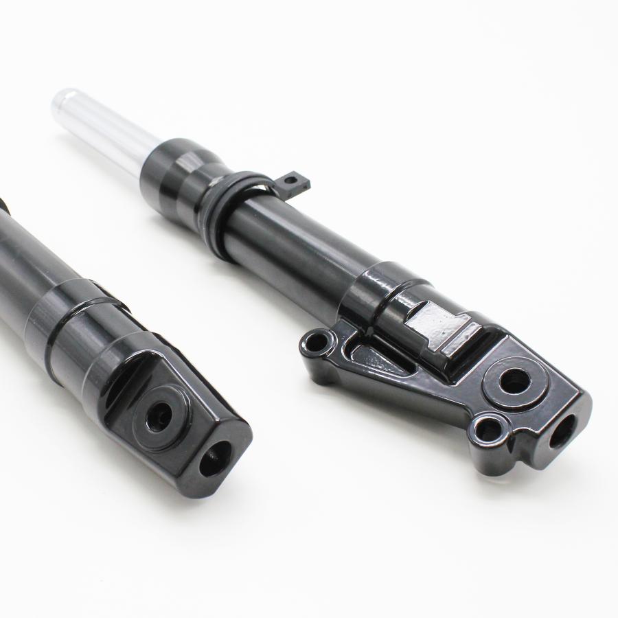 ディスクブレーキ用 フロントフォーク 27mm 黒 ライブディオ ZX AF35