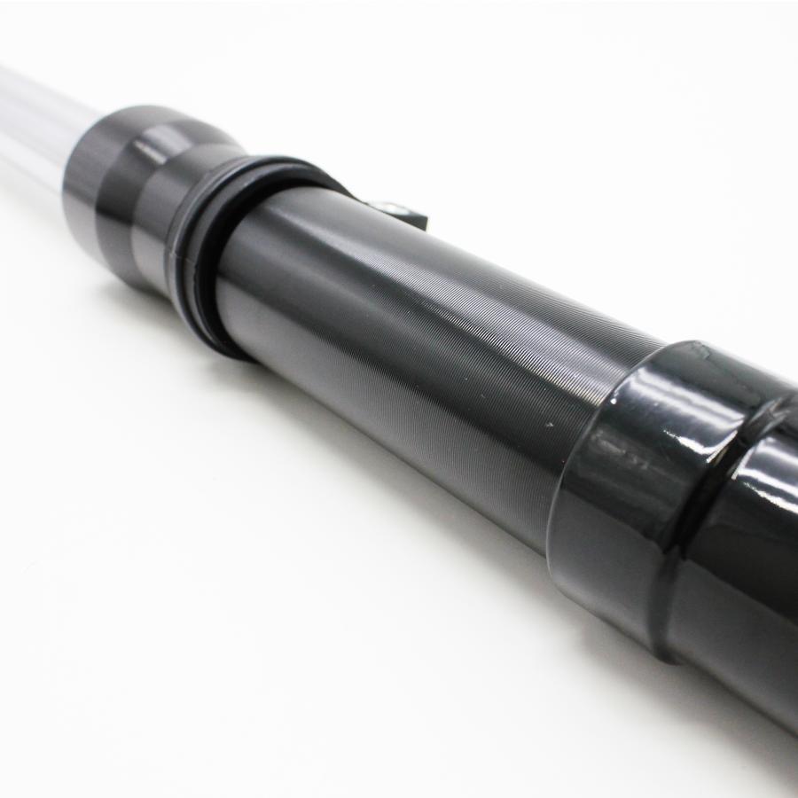 ディスクブレーキ用 フロントフォーク 27mm 黒 ライブディオ ZX AF35