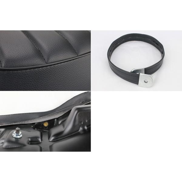 バリオス1型 タックロールシート 黒 BALIUSI ZR250A 91-96年式 バリオス1型 タックロールシート 黒 BALIUSI ZR250A 91-96年式