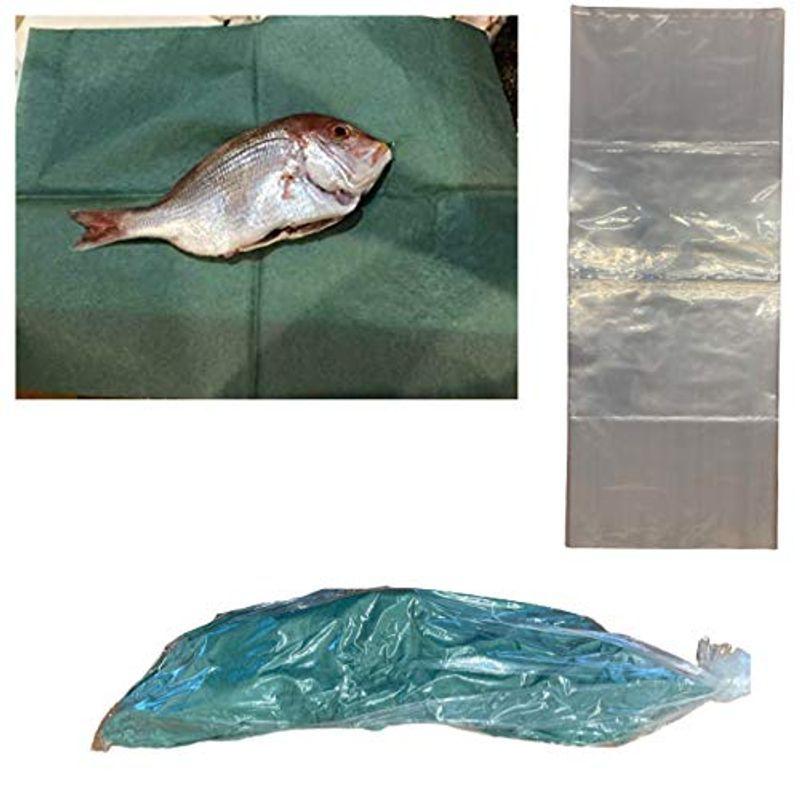 55 以上節約 グリーンパーチ ナイロン袋 熟成 魚 仕立て 血抜き 津本式セット販売 各500枚計1000枚 売り尽 Valora Cz