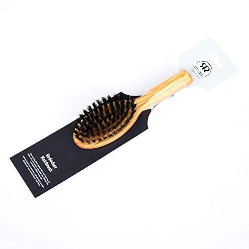 超特価sale開催 Redecker レデッカー Redecker レデッカー オリーブウッドのヘアーブラシ 猪毛 ブラシ単体 レギュラーサイズ オーバル レディースヘアケア Aliuminium Lt