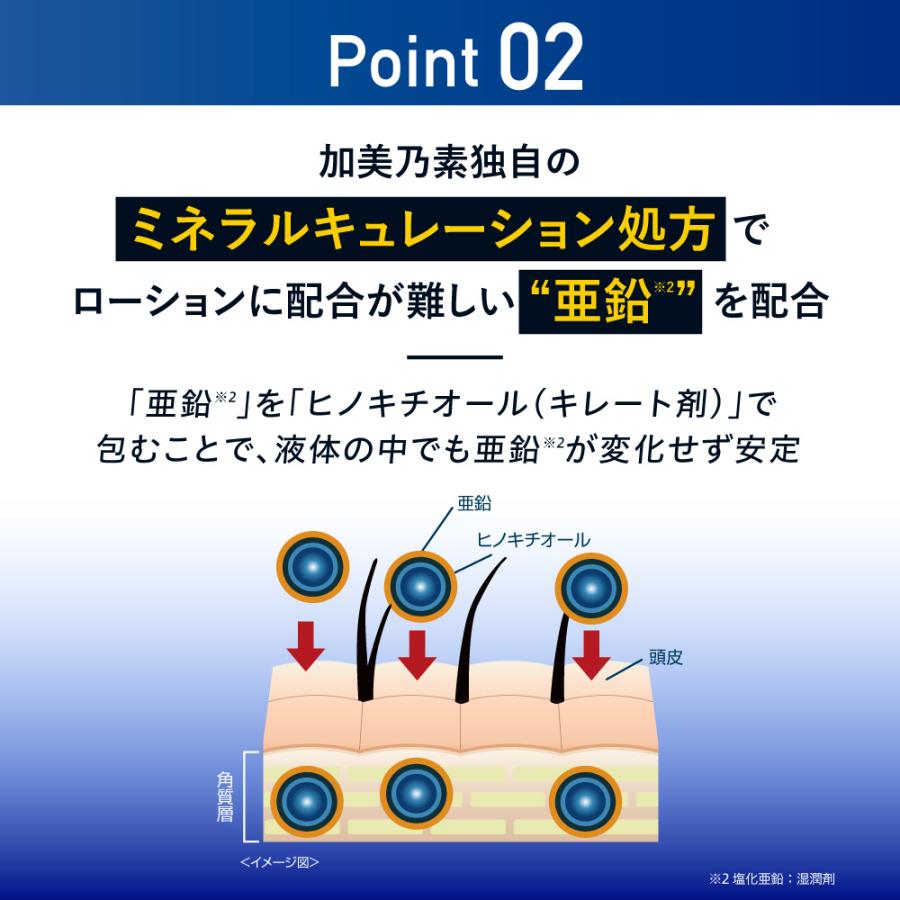加美乃素 育毛剤 メンズ 亜鉛 女性ホルモン デルタ スカルプブースター