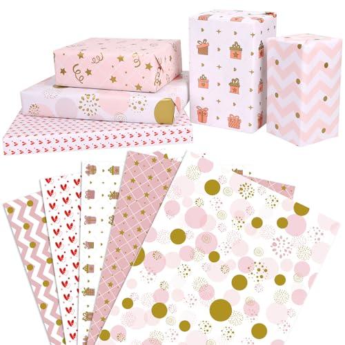 CCINEE 包装紙 ラッピング ペーパー ロールで運輸 300*43CM 包装 用 紙 
