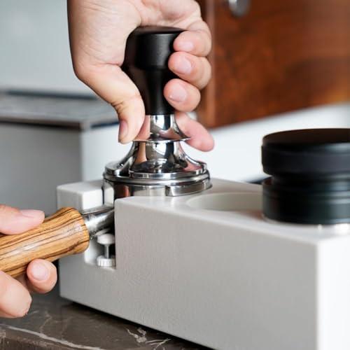【新品未使用】Marzocco 純正 ウッド タンパーホルダー watchget タンパースタンド タンピングスタンド エスプレッソ タンパー