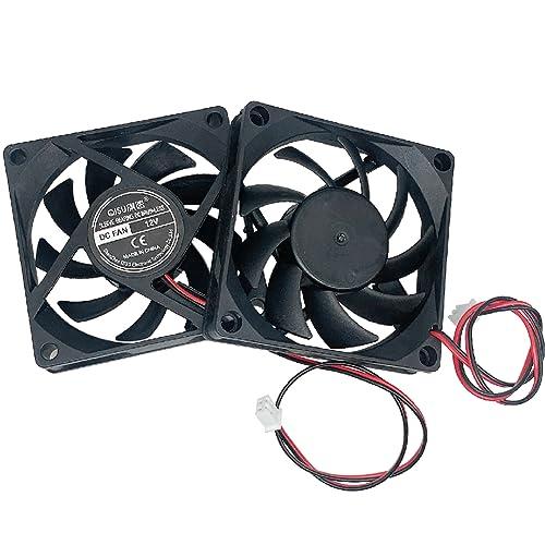 PENGLIN 冷却ファン 2個 7015 12V スリーブベアリング ファン 3D