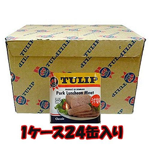 チューリップ TULIP ・ポークランチョンミート 24缶セット : 上之島屋