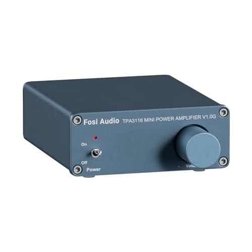 Fosi Audio V1.0 オーディオアンプ2チャンネル ステレオHiFiデジタル