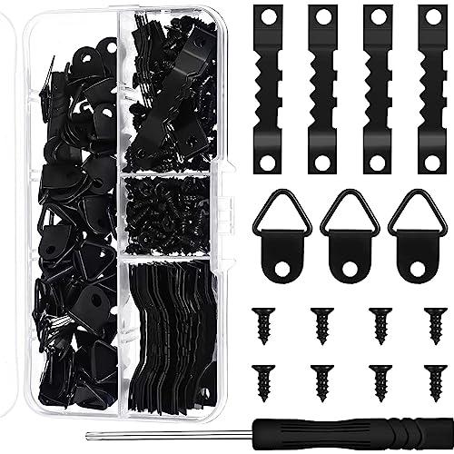 壁掛けフック 額縁吊金具 約251PCS 額掛け金具 フック 額縁吊り金具