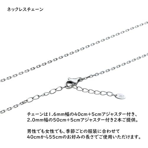 [Jewel of Memory] 遺骨ペンダント 遺骨ネックレス 手元供養 メモリアル 遺骨入れ ステンレス 316L メンズ レディース チェーン2本付き ヘキサゴン_4