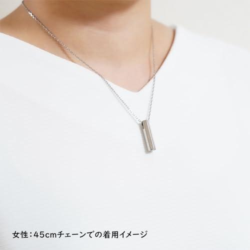 [Jewel of Memory] 遺骨ペンダント 遺骨ネックレス 手元供養 メモリアル 遺骨入れ ステンレス 316L メンズ レディース チェーン2本付き ヘキサゴン_5