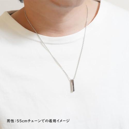 [Jewel of Memory] 遺骨ペンダント 遺骨ネックレス 手元供養 メモリアル 遺骨入れ ステンレス 316L メンズ レディース チェーン2本付き ヘキサゴン_6