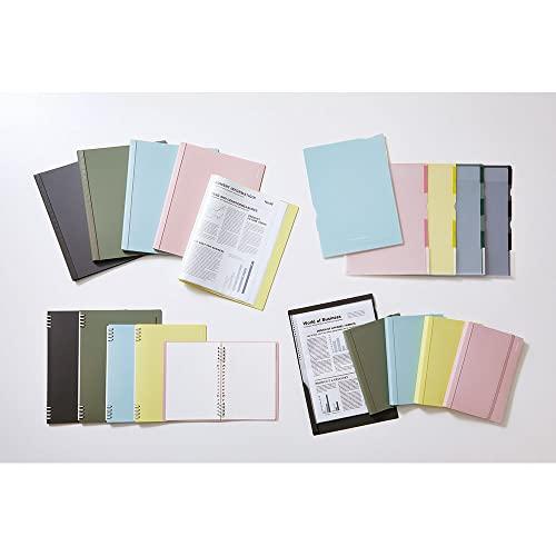 キングジム リングノート テフレーヌ 20穴 A5タテ 水色 CN9854TE-LB | ブランド登録なし | 05