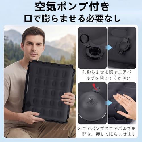 エアクッション レジャーシート クッション 厚手 座布団 座面