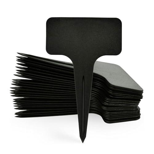 園芸ラベル 黒 30枚セット 植物タグ ガーデニング プランツタグ