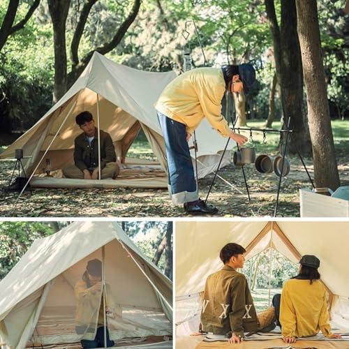 Naturehike TC素材 フレームテント 2-3人用 綿布 蚊帳付き 防水 結露