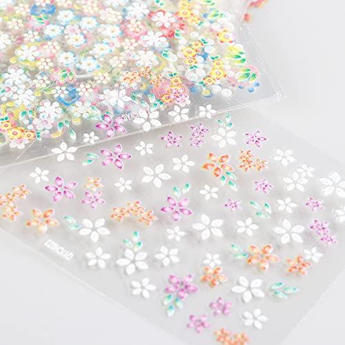 ネイルシール ネイルステッカー 桜 花 立体 ネイルパーツ 30枚