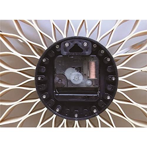 インターフォルム 掛け時計 ルファール CL-9903WH ホワイト 花