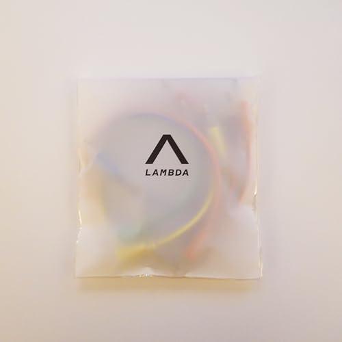 LAMBDA モジュラーシンセ用パッチケーブルセット 赤、黄、オレンジ、青