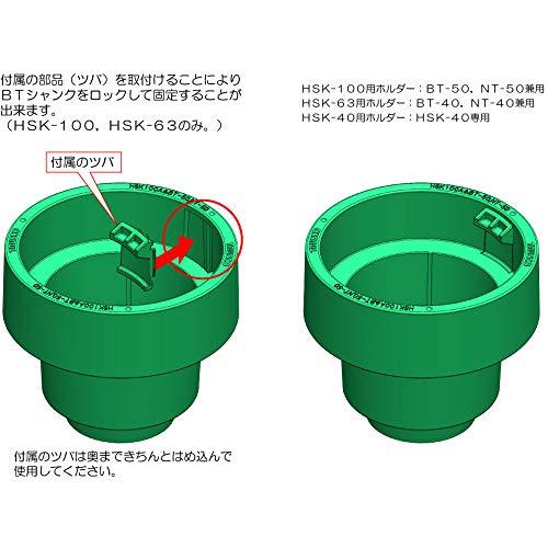TRUSCO(トラスコ) ツーリングフレーム HSK100A BT50 NT50兼用 5個収納 HSK100-5_1