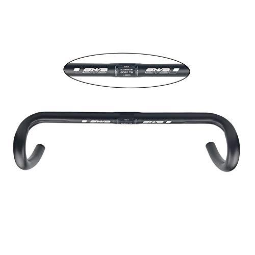 自転車用ハンドル 25.4/31.8mm アルミ合金製 ロードバイクドロップ