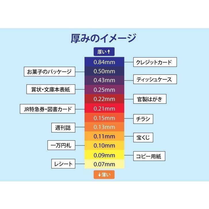 ディープマット 135kg(0.21mm) 選べる17色 A3 100枚(ファンシーペーパー 印刷用紙 ホットスタンプ)の画像