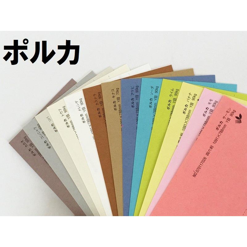 ポルカ 90kg(0.16mm) 選べる13色 4サイズ(A3 A4 B4 B5 ポルカ 90kg(0.16mm) 選べる13色 4サイズ(A3 A4 B4 B5