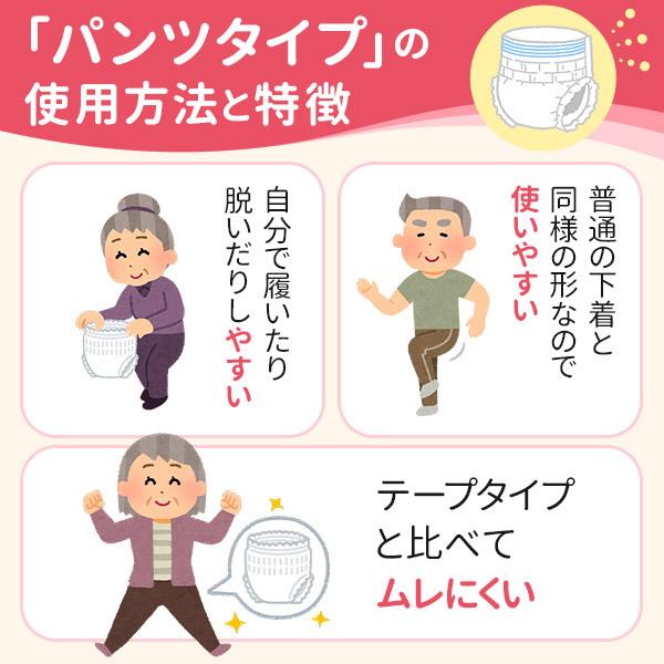 ライフリー 尿とりパッドなしでも長時間安心パンツ Mサイズ 14枚入