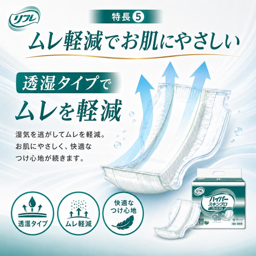 リフレ ハイパーシリーズ 大人用紙おむつ ハイパースキンプロ 