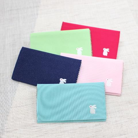 懐紙入れ：両面刺繍 【京うさぎ】 : 西陣織あだち - 通販 - Yahoo